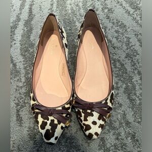Kate Spade leopard flats size 8 1/2